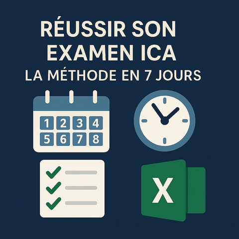 Réussir son examen ICA : la méthode des 7 jours