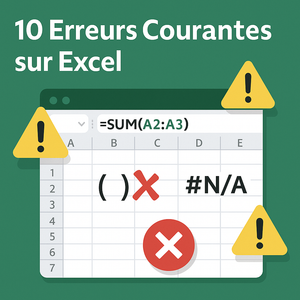 10 Erreurs Courantes sur Excel (et Comment les Éviter)