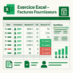 Excel - Factures Fournisseurs