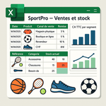 Exercice Excel - SportPro