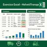 Excel - Helveti Transport