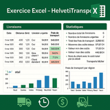 Excel - Helveti Transport