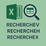 Fonction Excel - RECHERCHE V, H, X