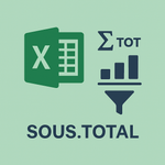 Fonction Excel - SOUS.TOTAL